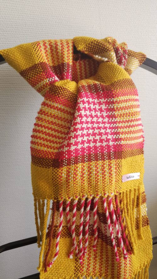 Bright Christmas gift warm scarf