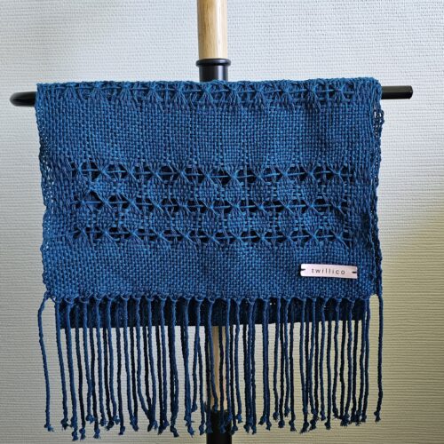 Blue scarf